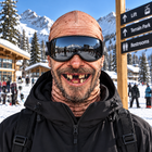Old Man Ski Mask Funny Realistic Face Balaclava 3D
